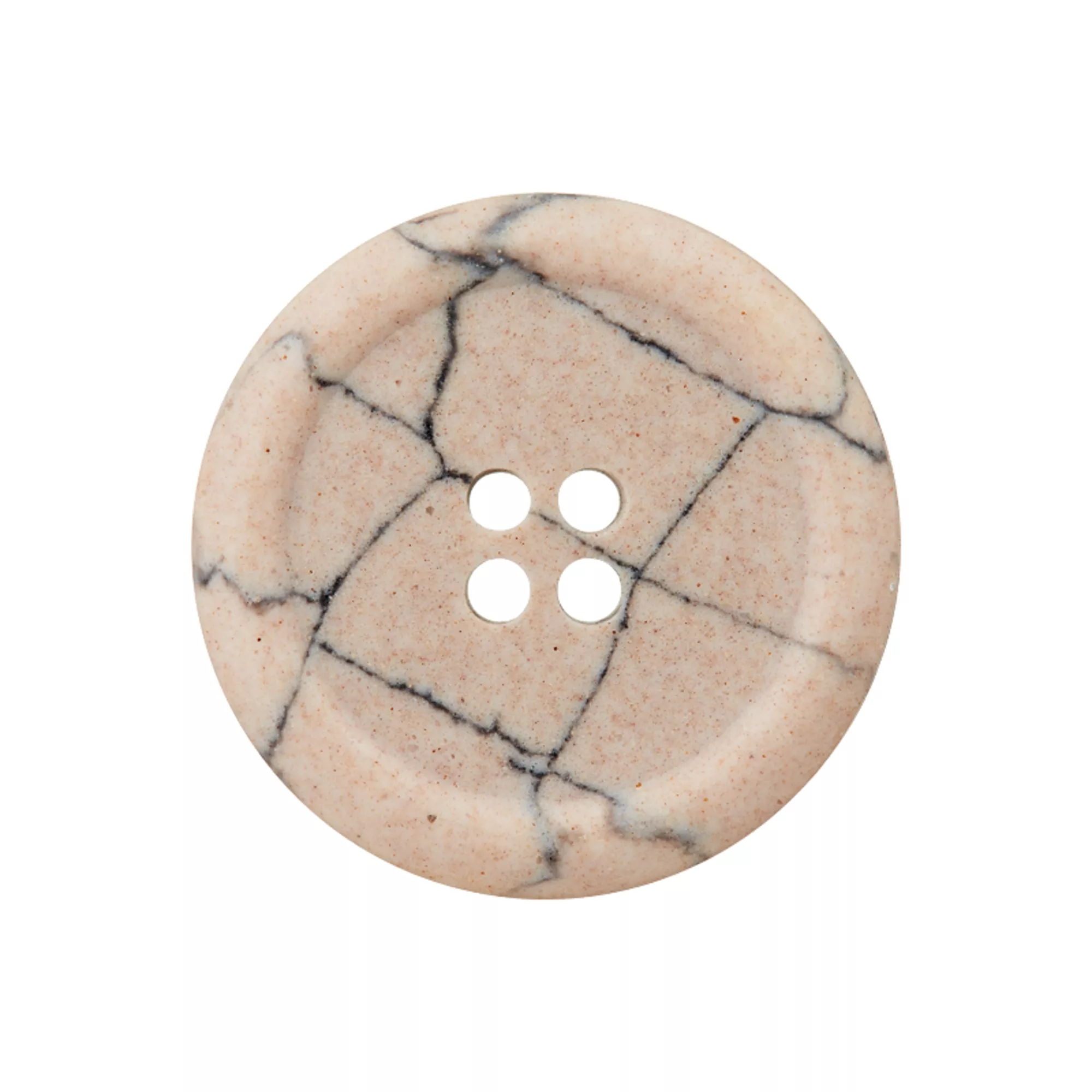 Polyester four-hole button recycled