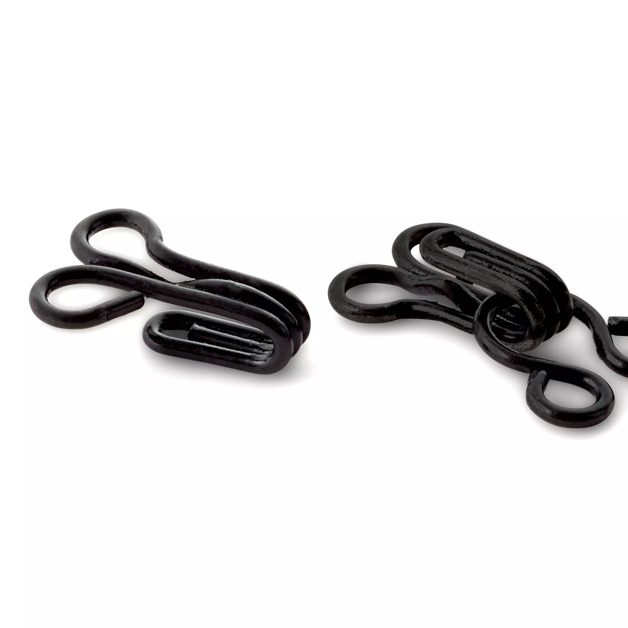 Hooks and eyes, mild steel