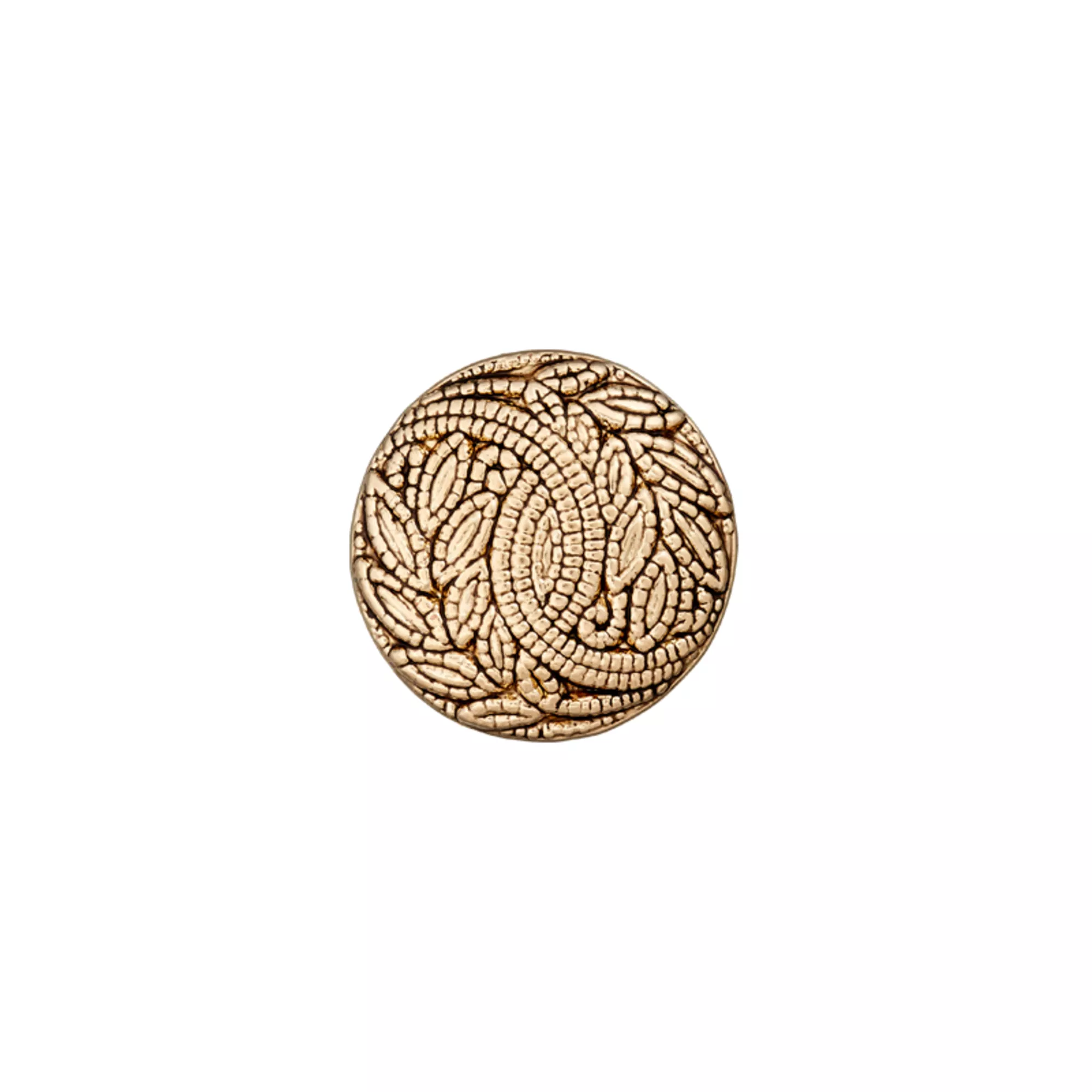Metal button shank