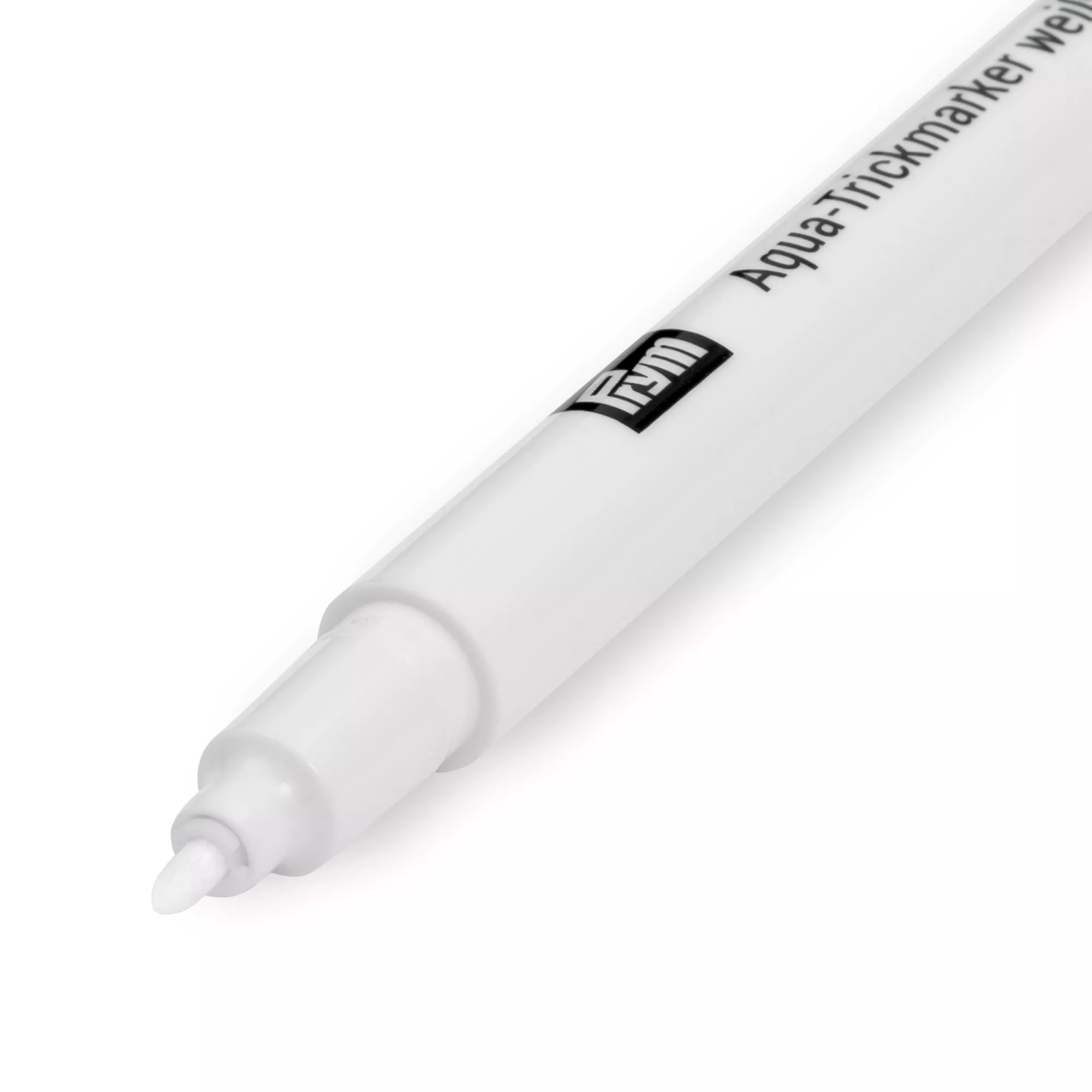 Trick marker Aqua, water-erasable, white