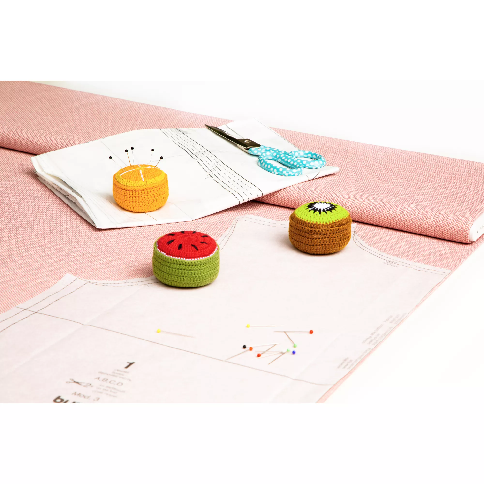 Pin cushion/Fixing weight, Prym Love, melon