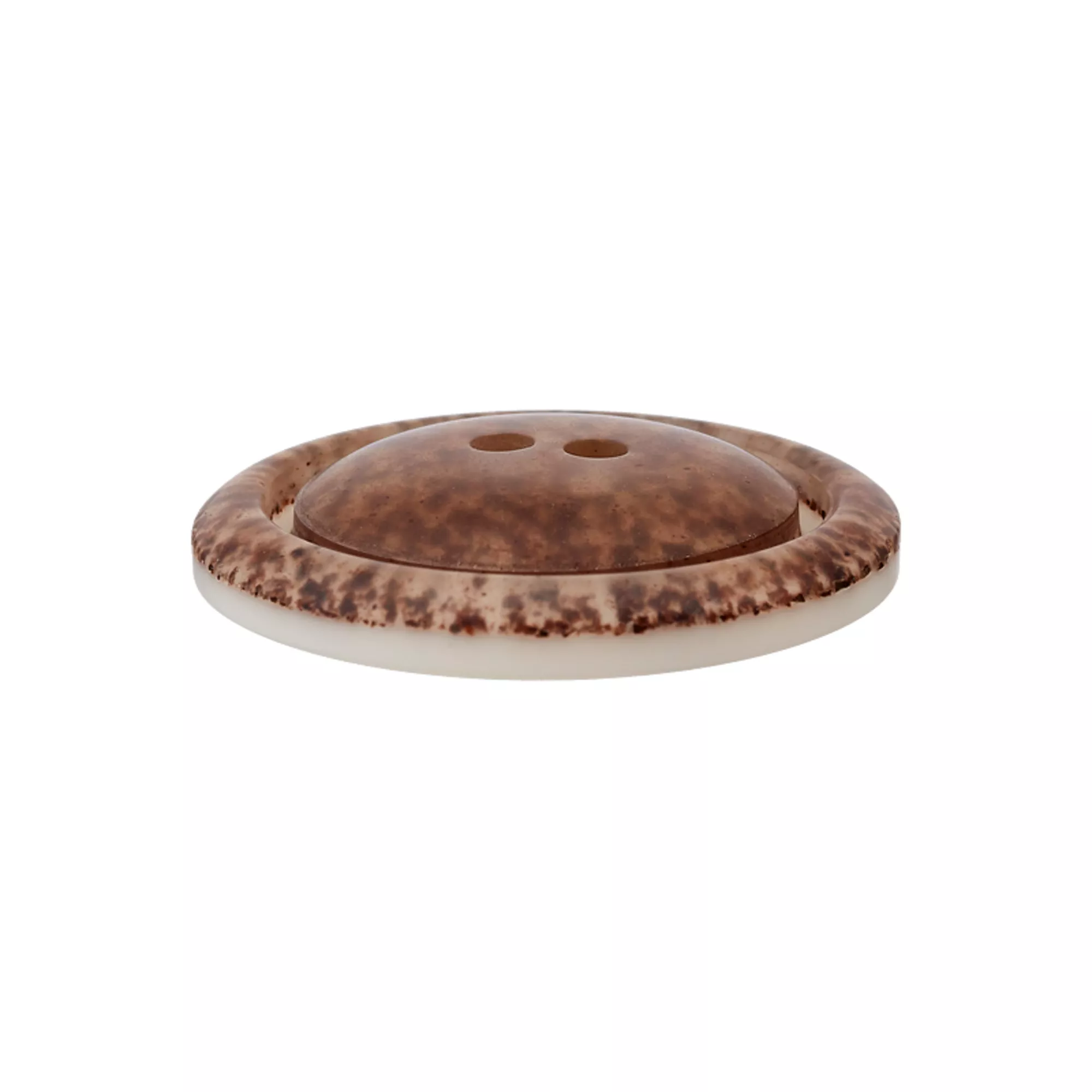 Coffee/Polyester button 2-holes