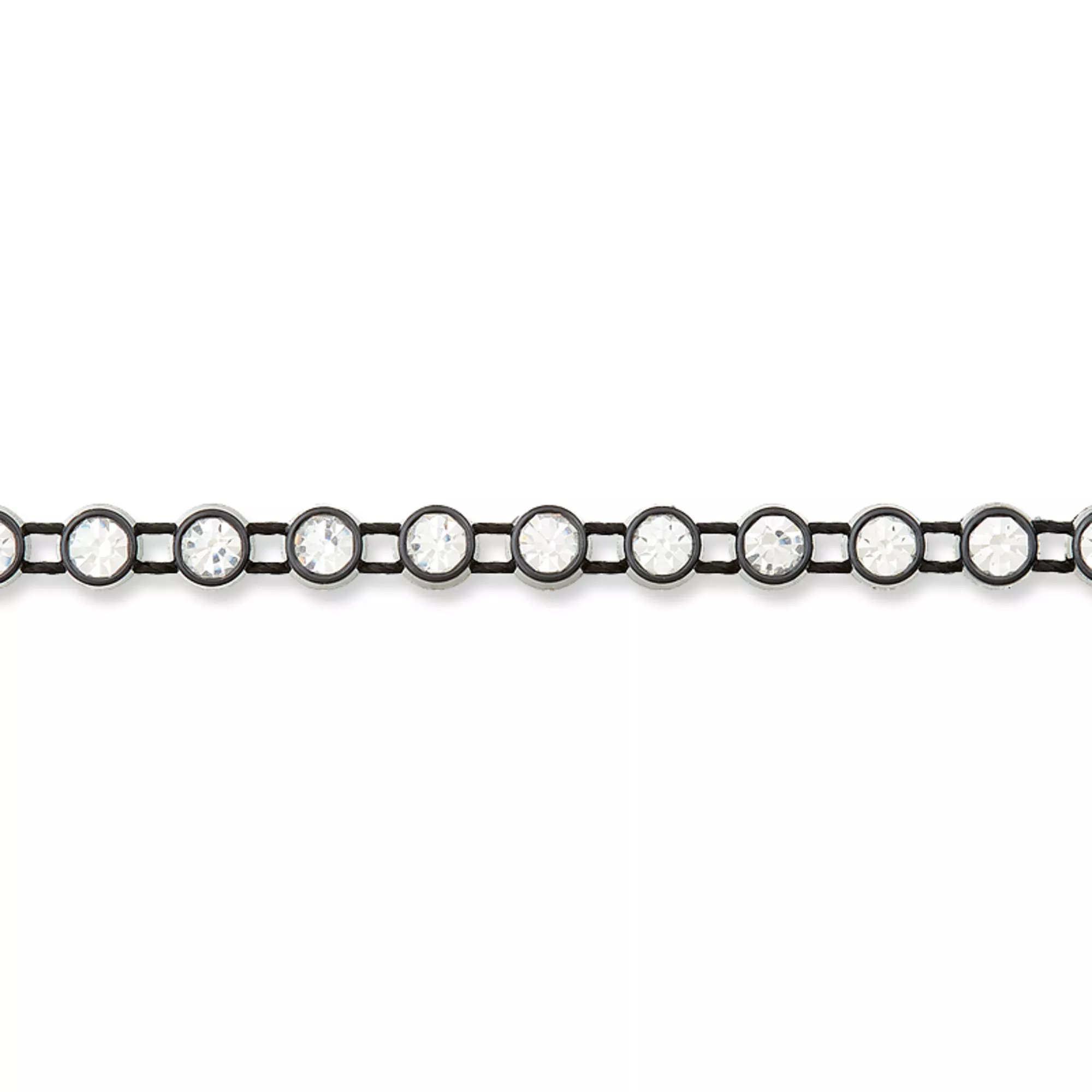 Rhinestone braid