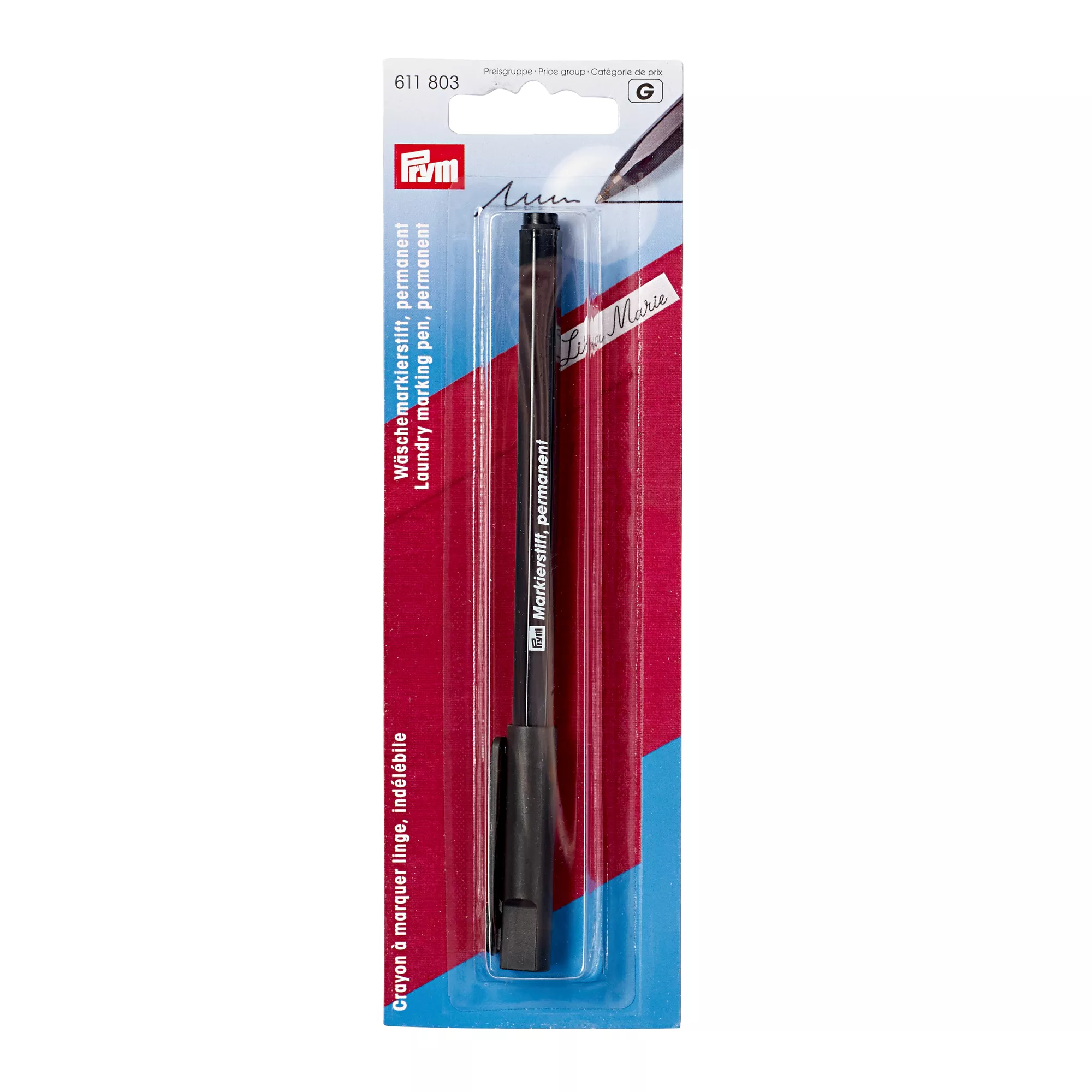Marking pen permanent, black