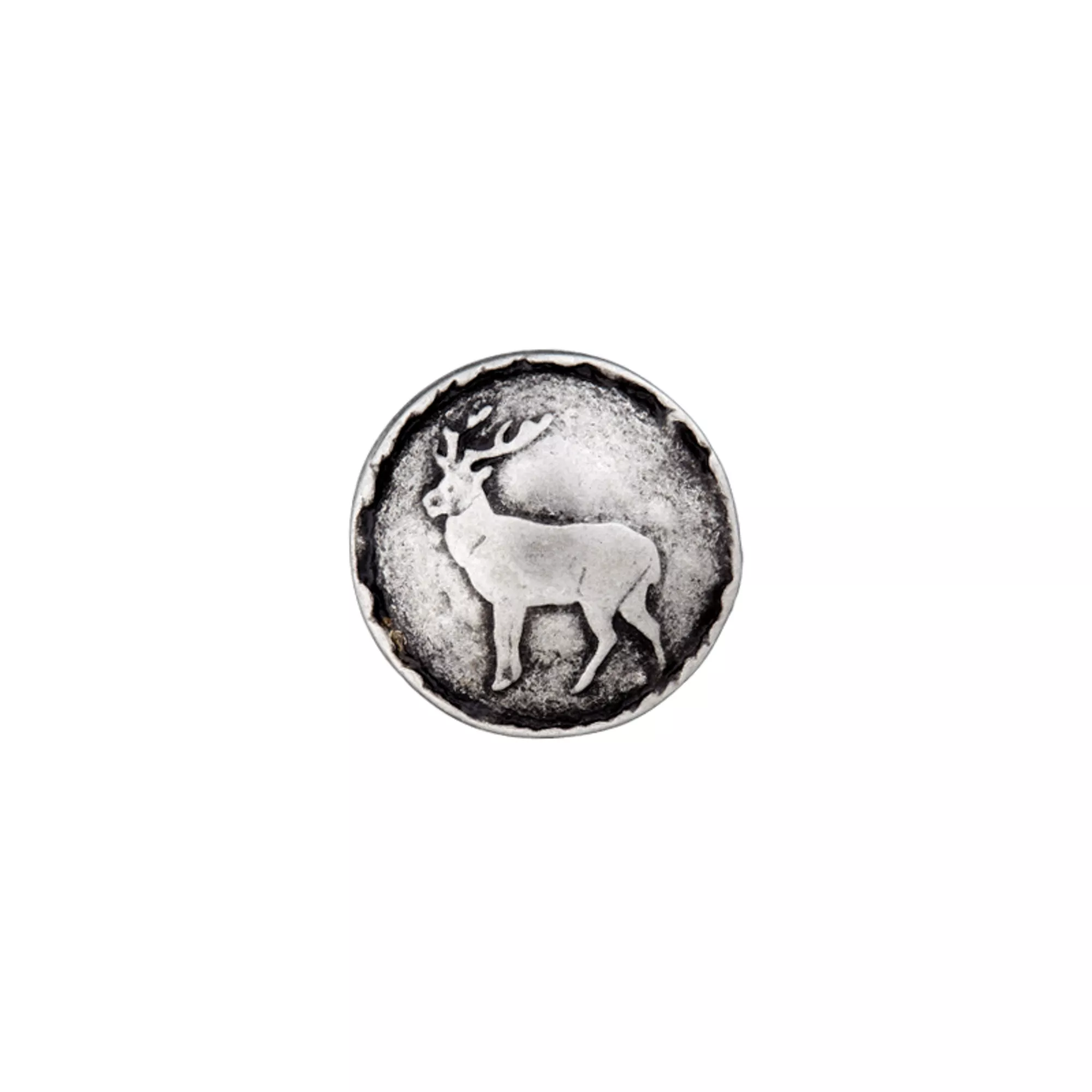 Metal button shank