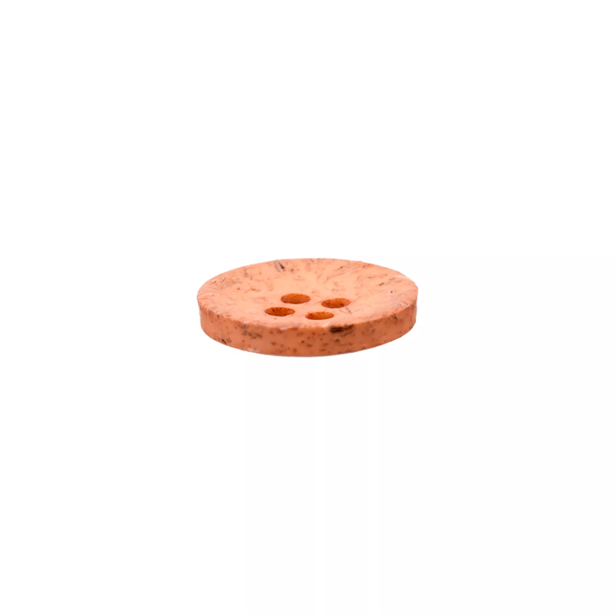 Bouton coco/polyester 4-trous, recyclé