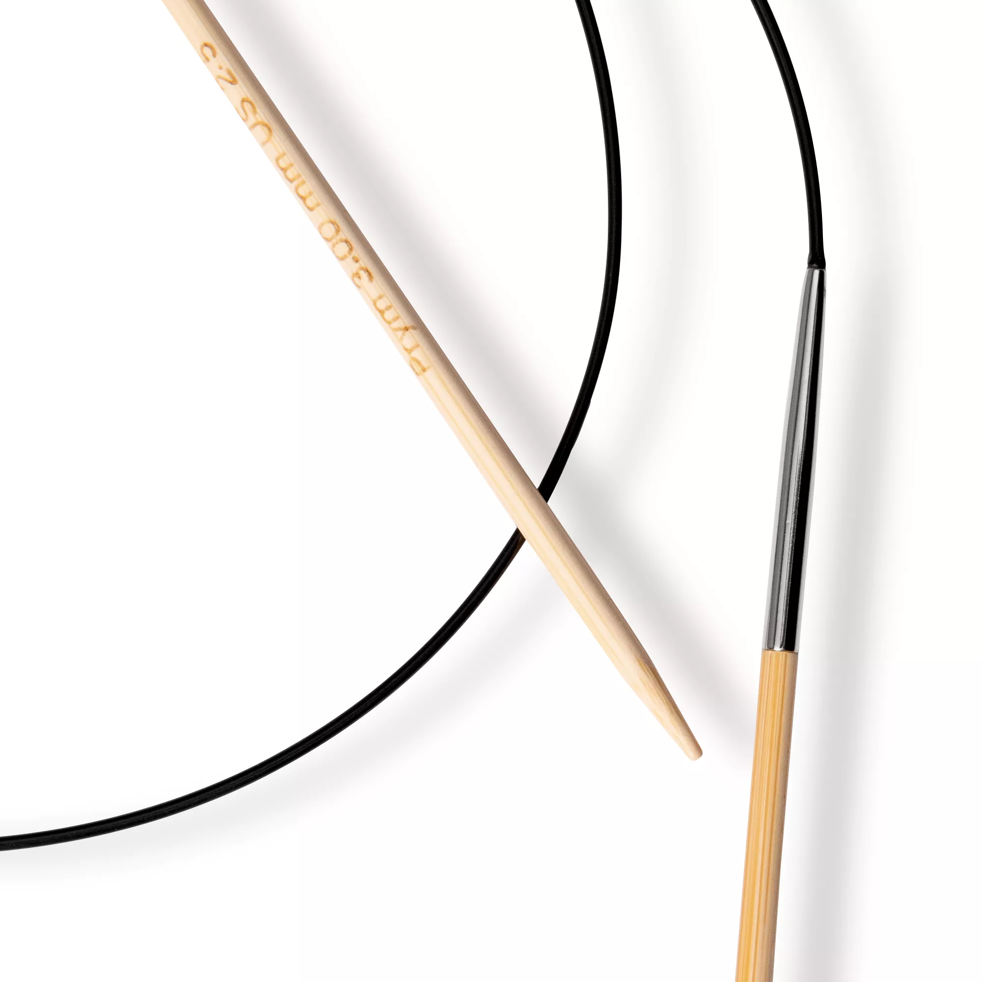 Rundstricknadel Prym 1530, Bambus, 80cm, 3,0mm