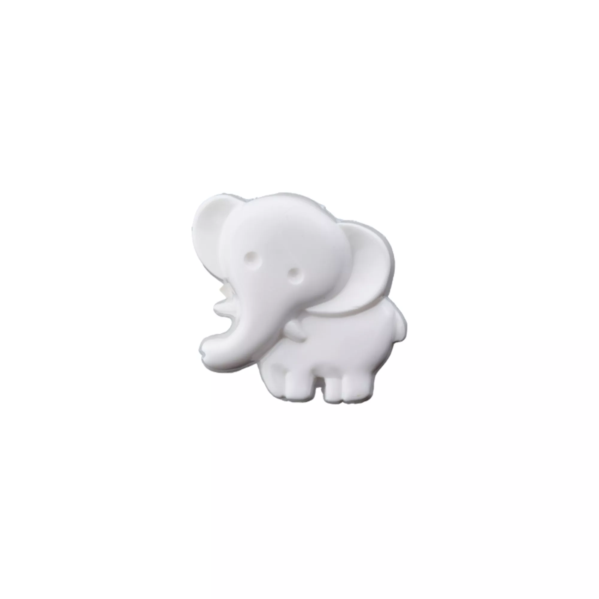 Polyester button Elephant