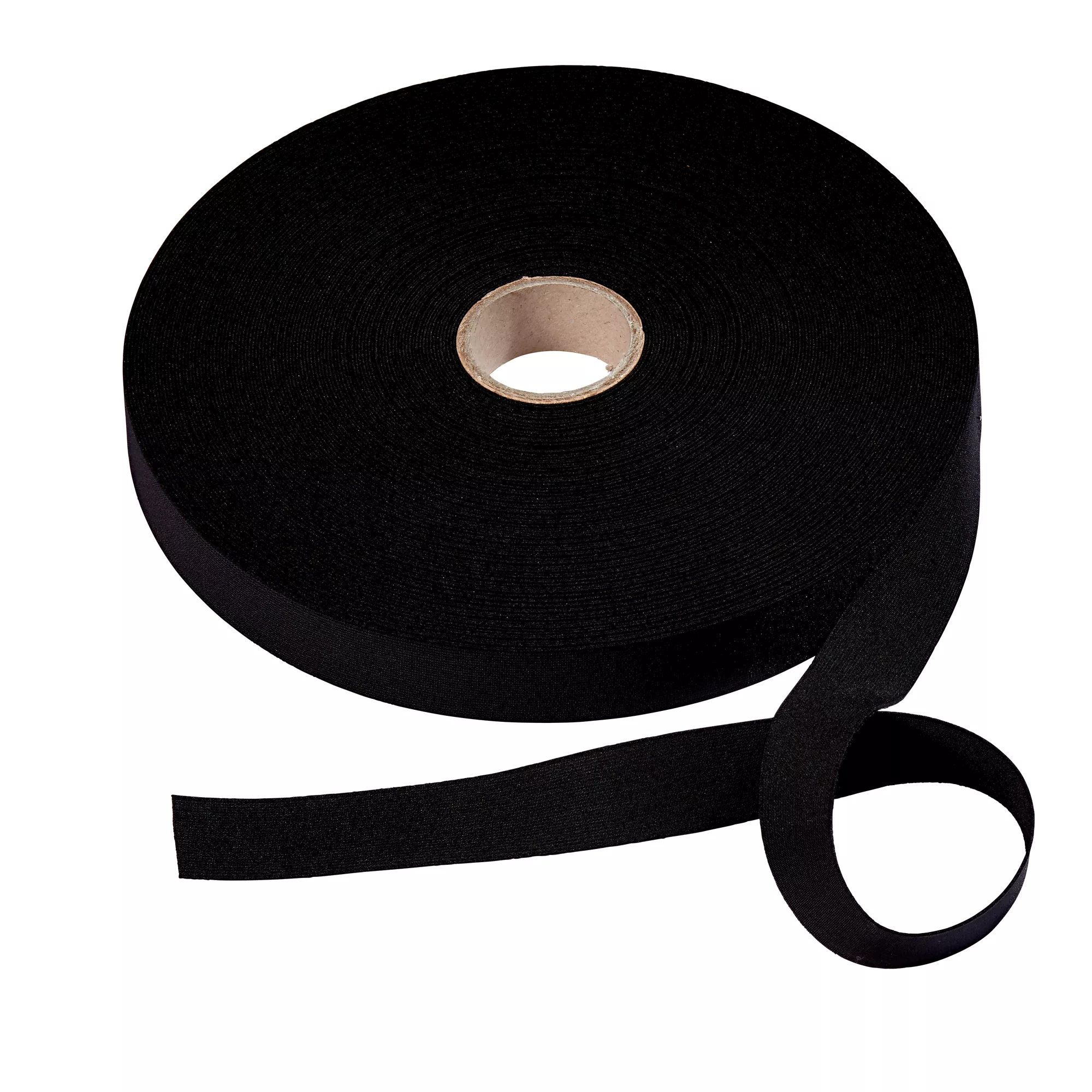 Elastic tape, strong, 30mm, black, 50m