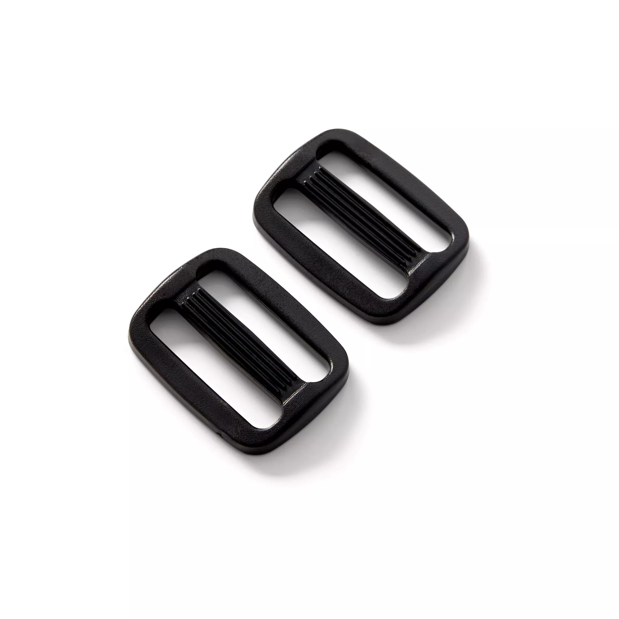 Adjusting buckles, plastic