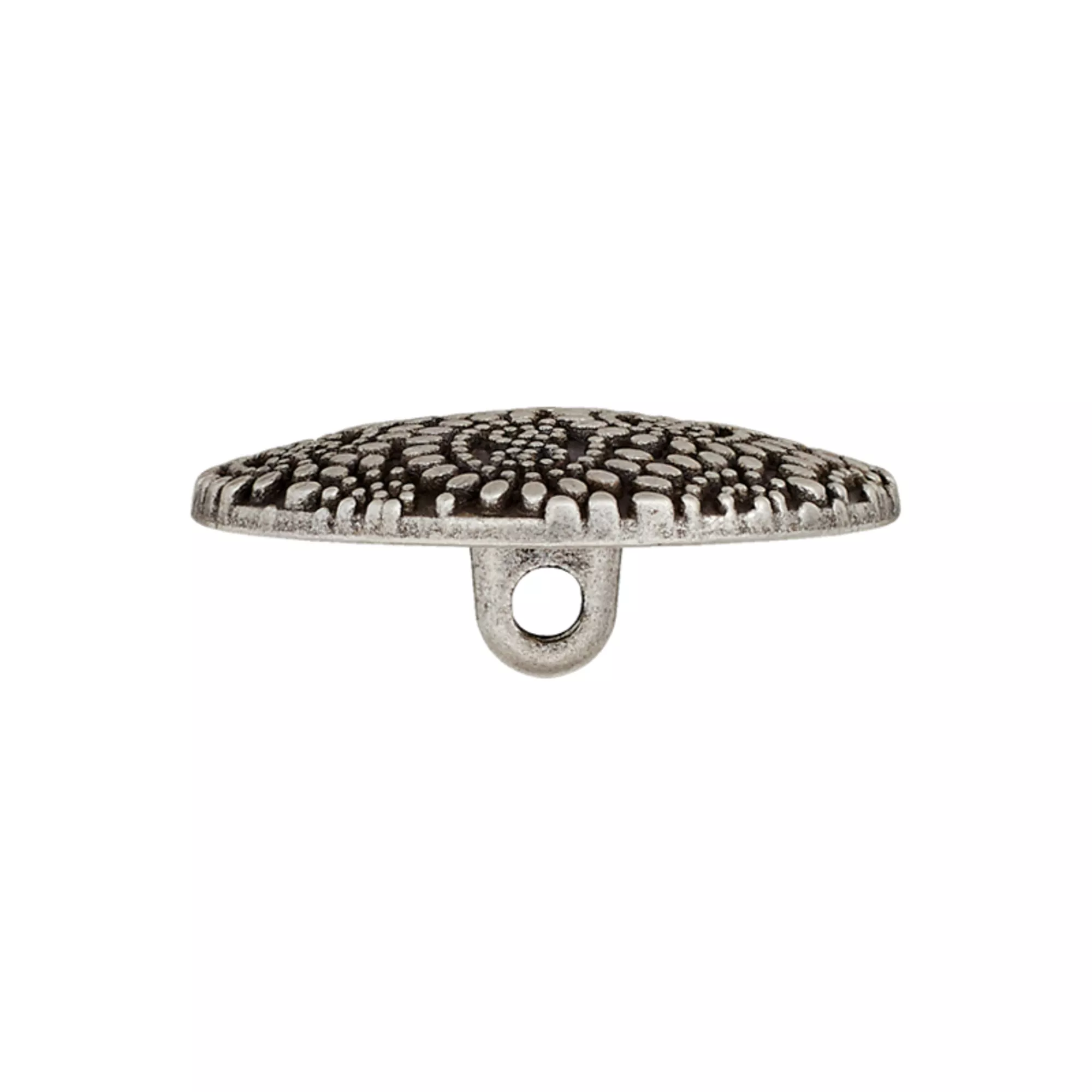 Metal button shank
