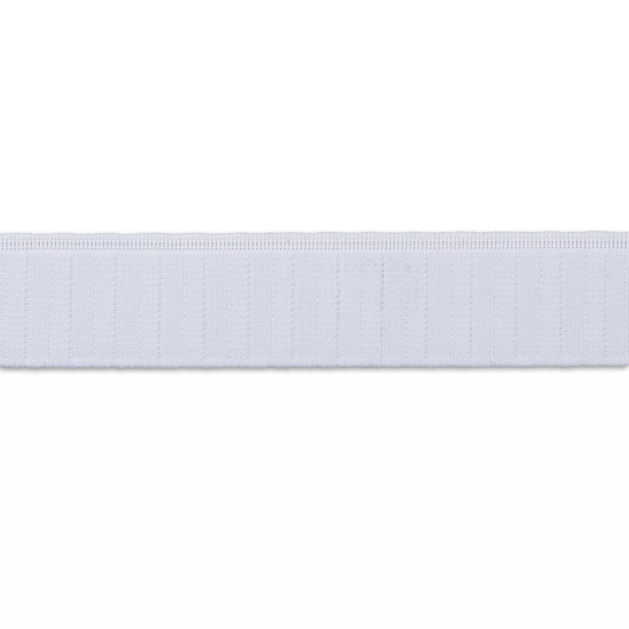 Cintura elastica rinforzata, 30mm, bianco, 1m